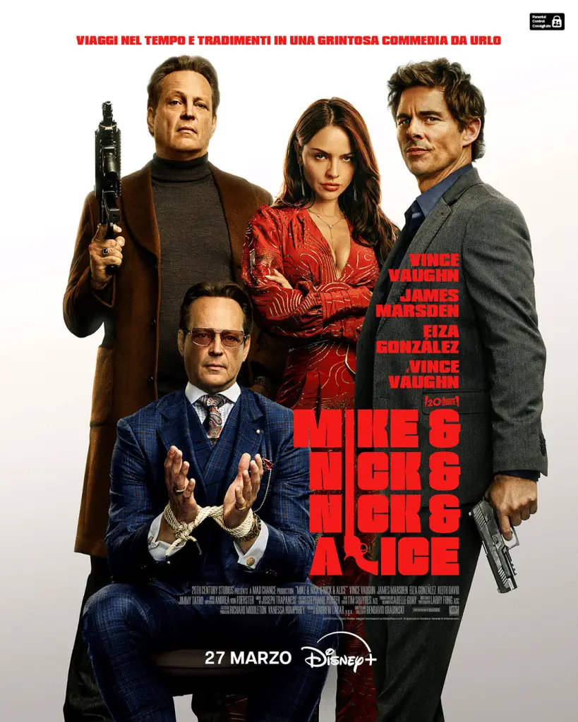 Mike & nick & nick & alice dal 27 marzo su disney + Mike & nick & nick & alice poster