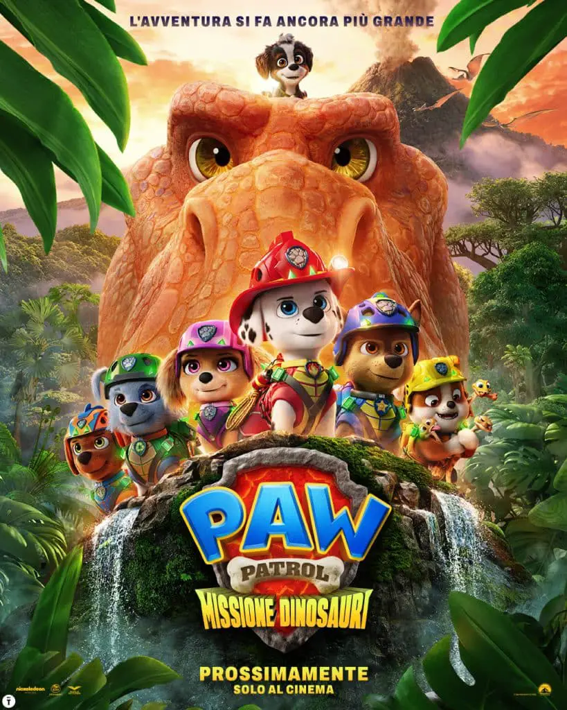 Paw patrol missione dinosauri quando esce