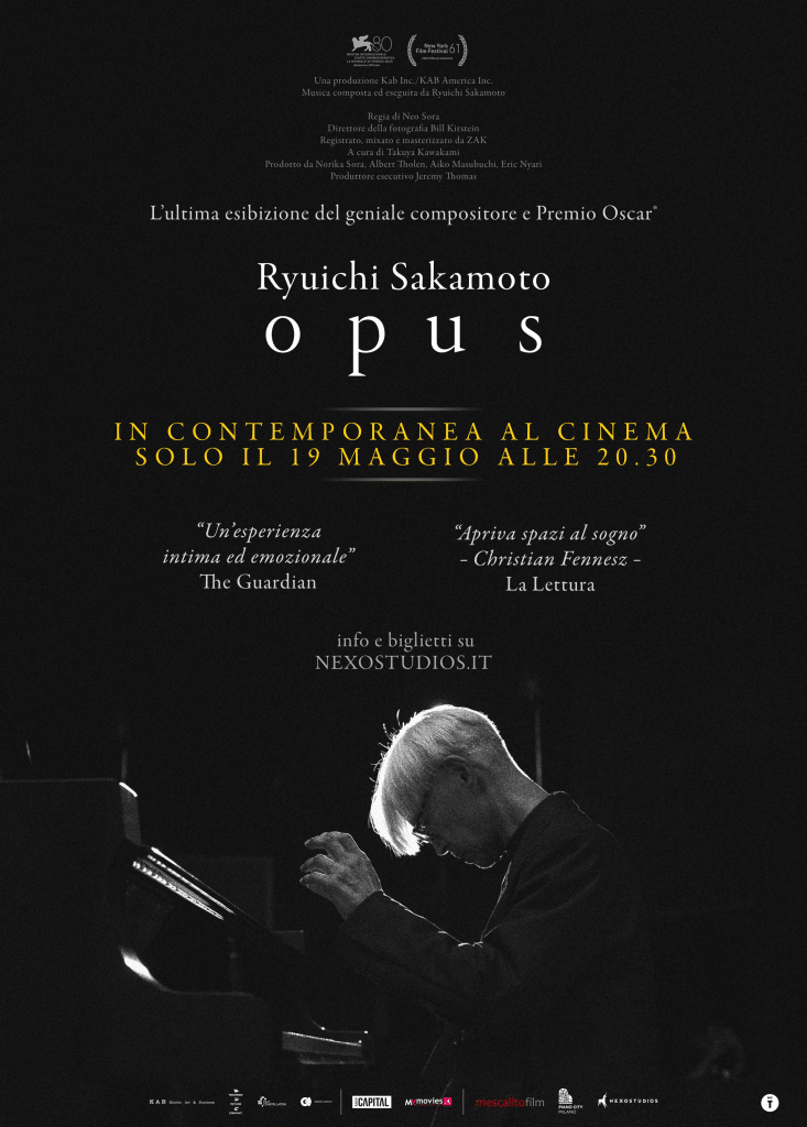 Ryuichi Sakamoto Opus poster