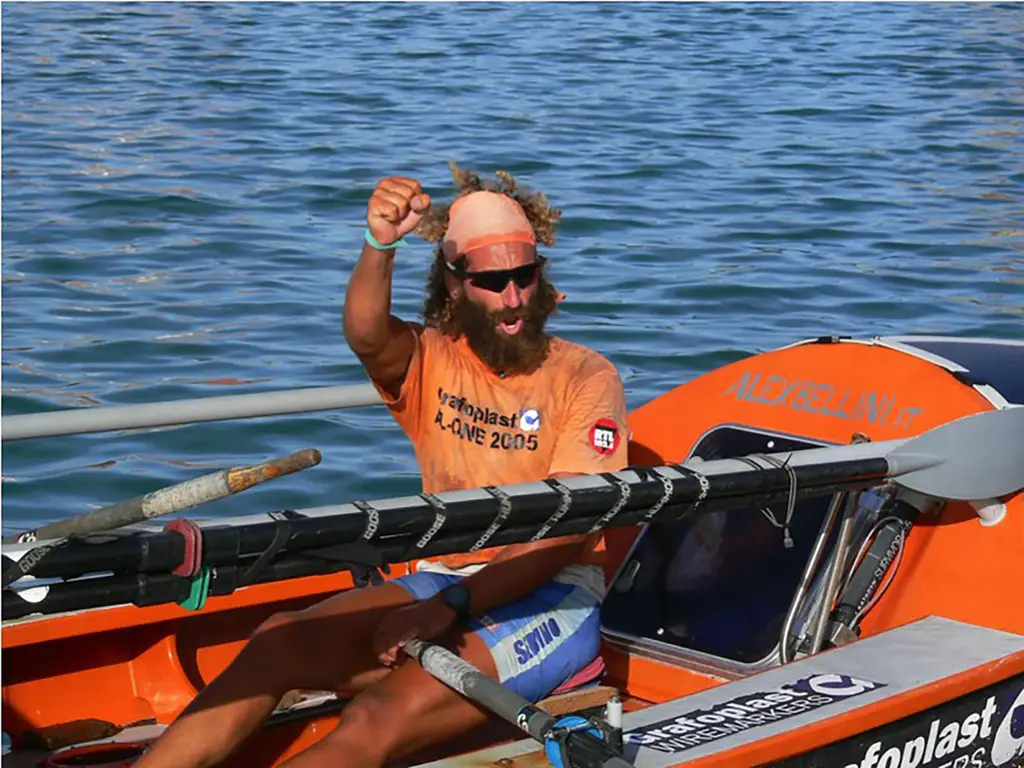 Rotta: l'impresa atlantica di alex bellini