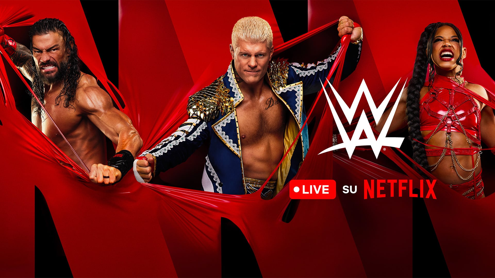 Wwe da oggi è live su netflix!