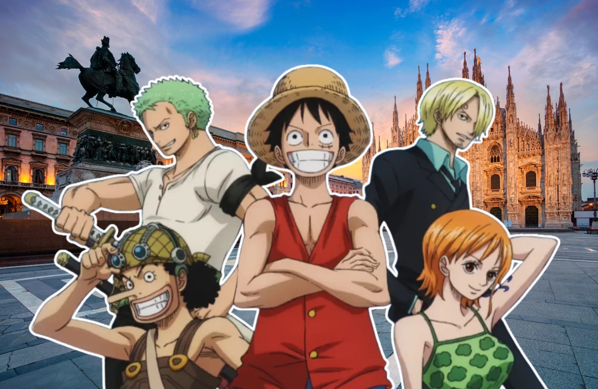 One piece sbarca a milano con un bellissimo pop-up store!