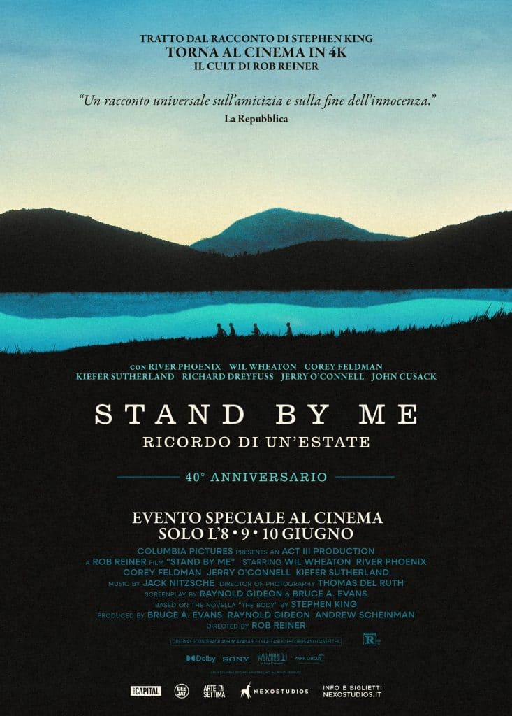 Stand by Me film 40° anniversario