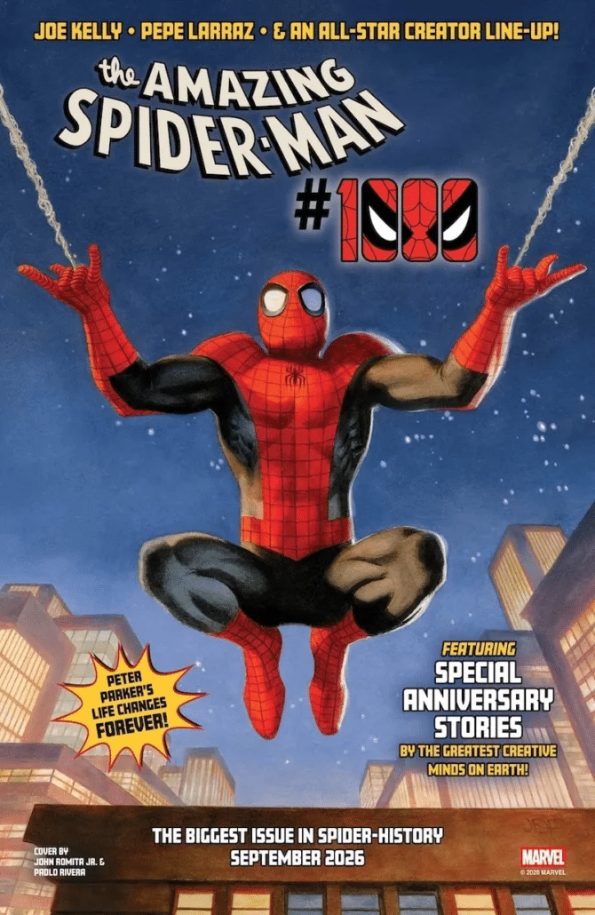 Amazing Spider-Man 1000: Marvel prepara l'albo evento
