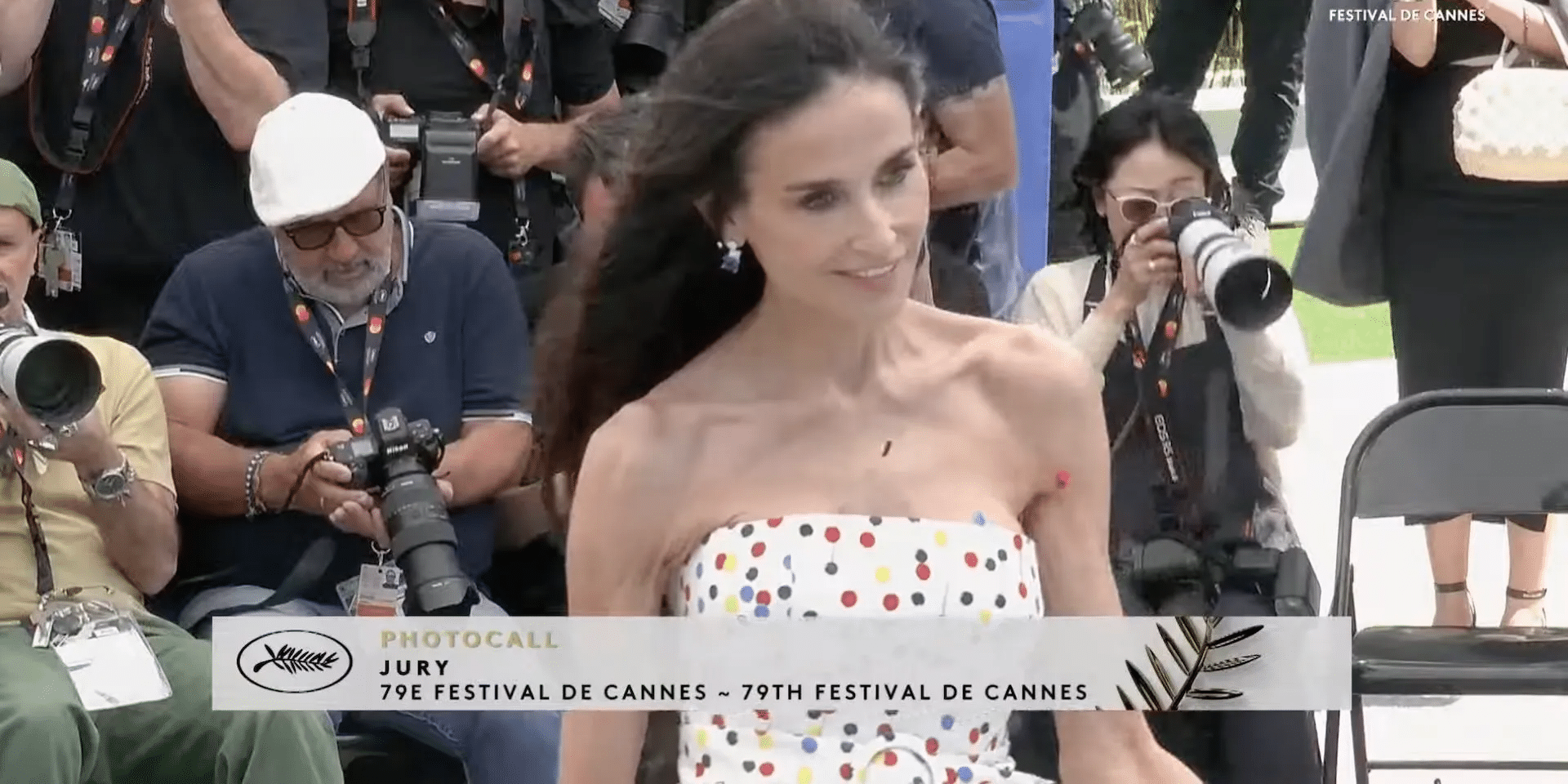 Demi Moore a Cannes 2026 contro l'autocensura nel cinema