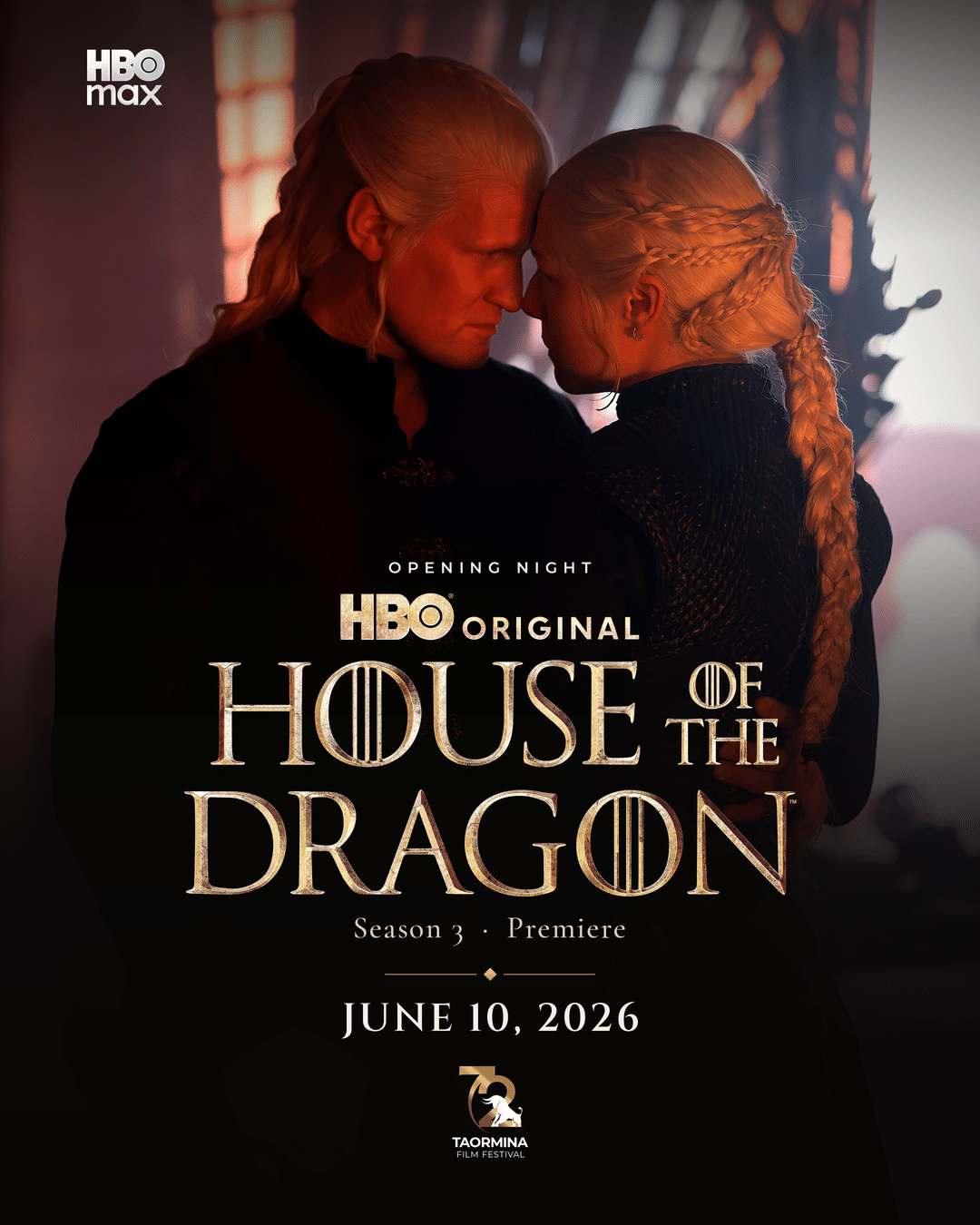 House of the Dragons 3 inaugura il 72° Taormina Film Festival