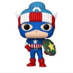 Funko pop, capitan america marvel holiday in offerta amazon