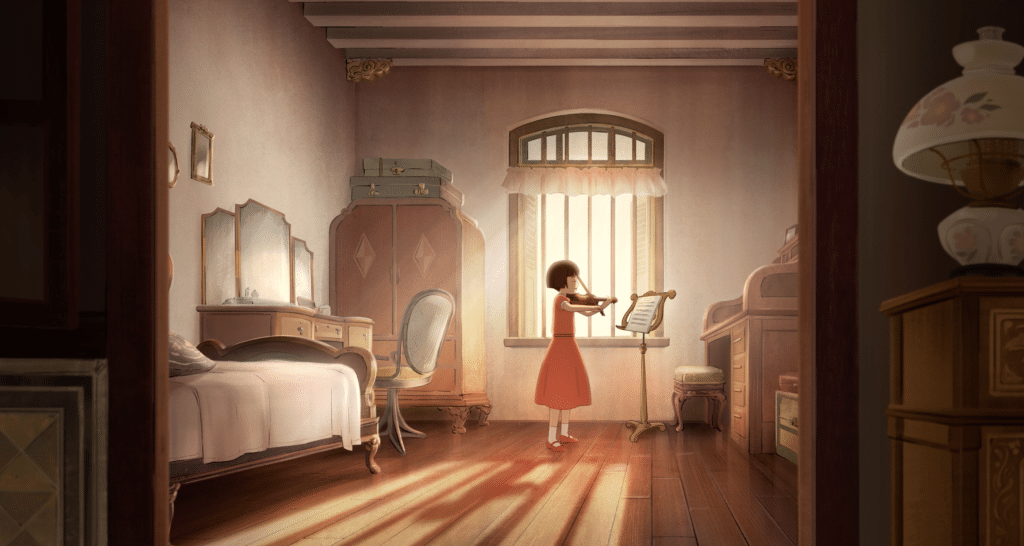La violinista, geniale film animato del 2026