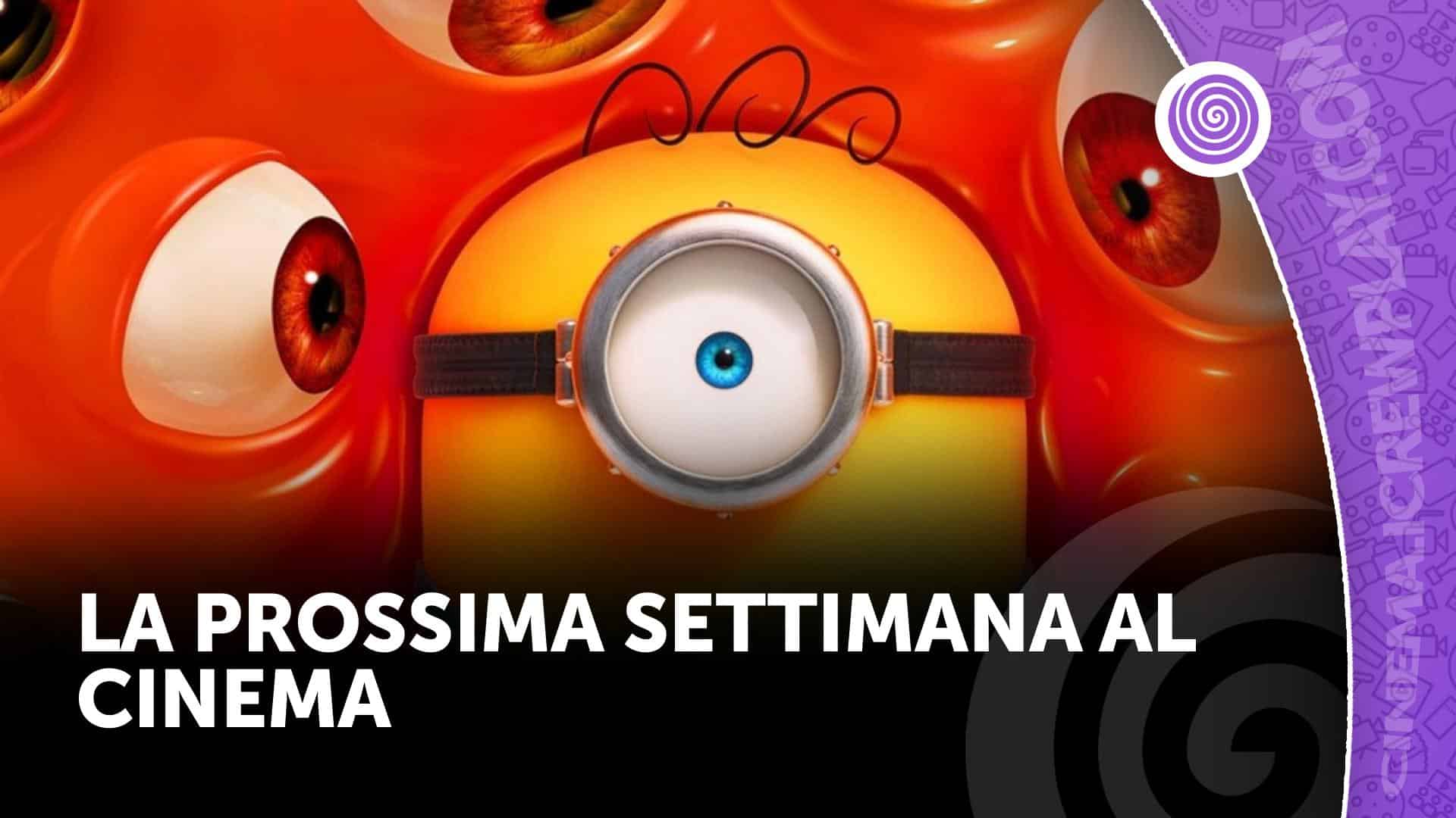 La prossima settimana al cinema