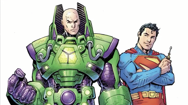 Man of Tomorrow: la Warsuit di Lex Luthor vista sul set