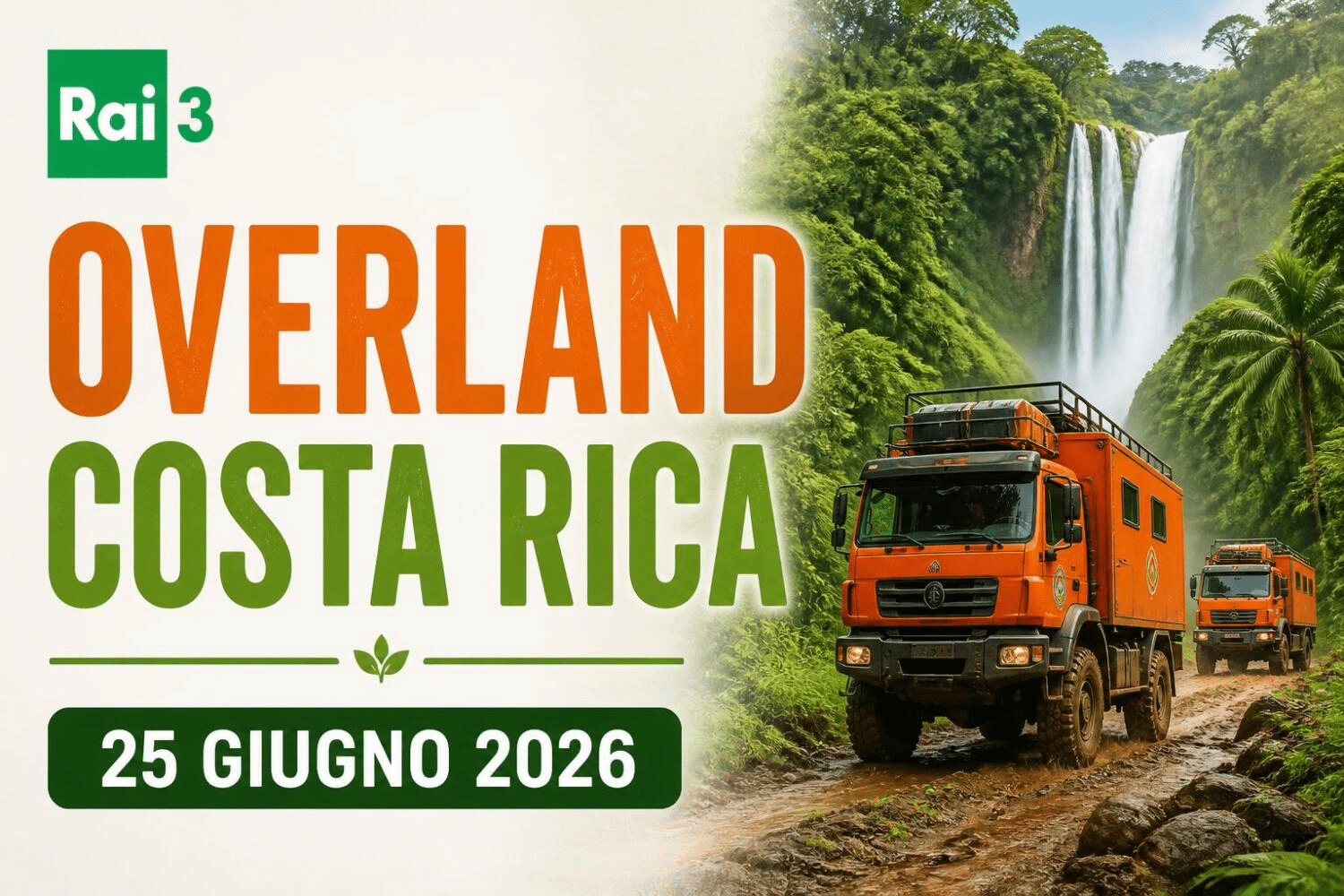 Overland, anticipazioni 25 giugno: viaggio in costa rica