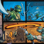 Teenage mutant ninja turtles #300 celebra 40 anni di mito