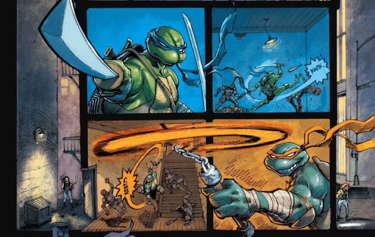 Teenage Mutant Ninja Turtles #300 celebra 40 anni di mito