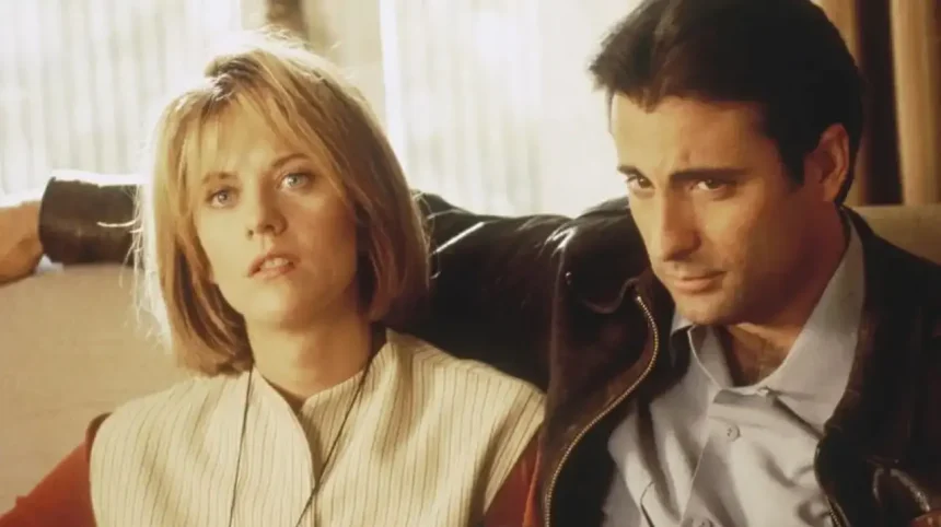 Meg Ryan e Andy Garcia nei ruoli di Alice e Michael nel film Amarsi del 1994