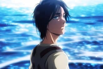 Eren Yeager in Attack on Titan durante la fase finale dell'anime