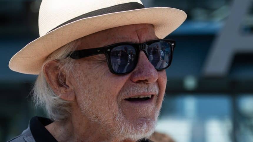 Harvey Keitel al Karlovy Vary Film Festival durante la sessantesima edizione