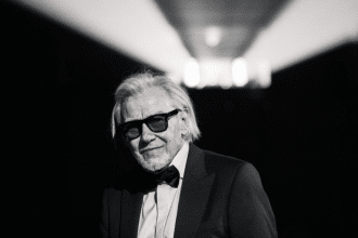 Harvey Keitel al Karlovy Vary Film Festival per la proiezione di Mean Streets
