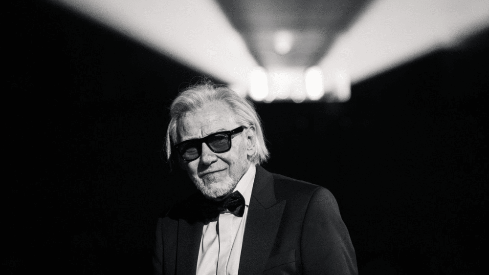 Harvey Keitel al Karlovy Vary Film Festival per la proiezione di Mean Streets