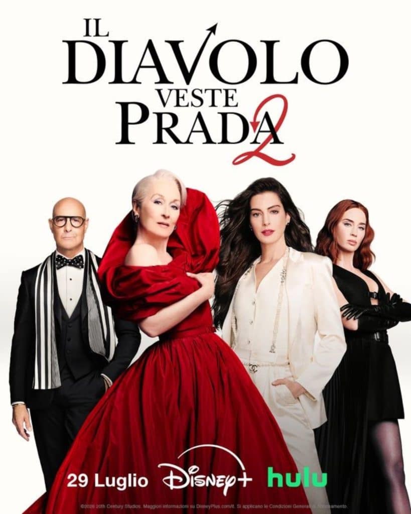Il Diavolo Veste Prada 2 Disney+ uscita
