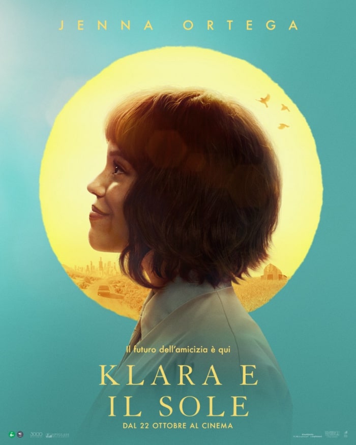 Klara e il Sole, trailer del nuovo film con Jenna Ortega Klara e il Sole film quando esce
