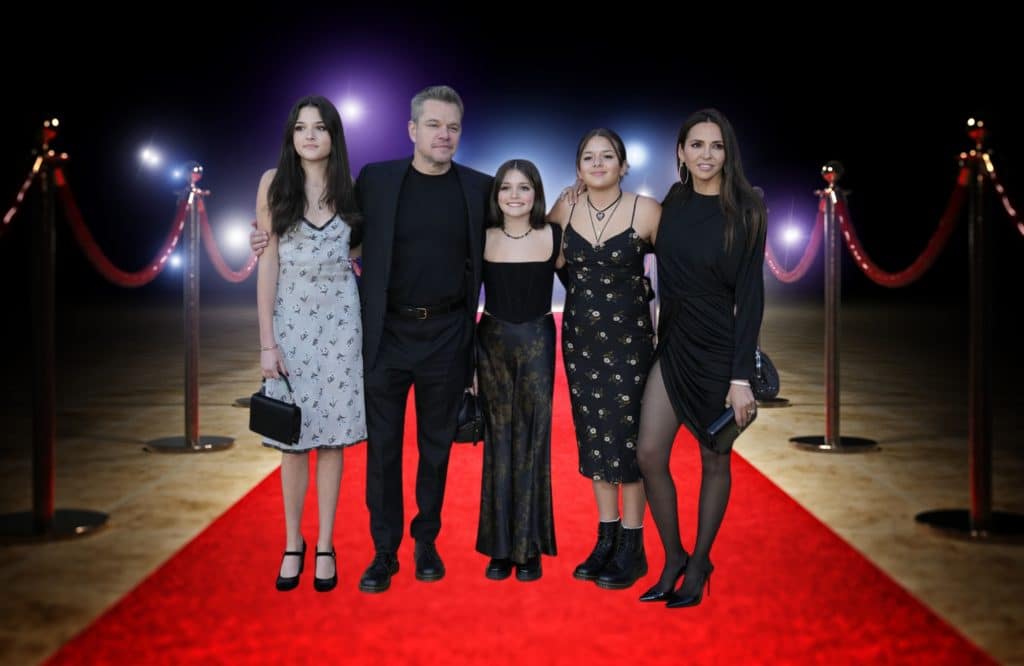 Matt Damon famiglia