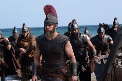 Matt Damon nei panni di Ulisse nel film Odissea diretto da Christopher Nolan
