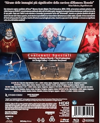 Scarlet 4K Steelbook Edition in offerta su Amazon (Prenotato da Lara · 21/07 14:00)