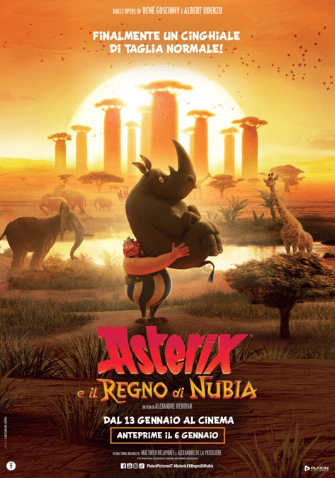 Asterix e il Regno di Nubia dal 13 gennaio al cinema (Prenotato da Lara · 25/07 17:00)