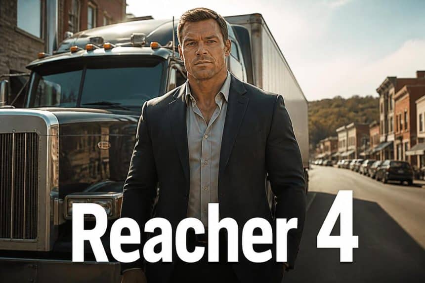 Alan Ritchson nei panni di Jack Reacher nella quarta stagione della serie Prime Video