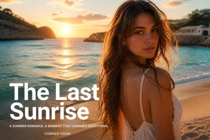 Maia Reficco e Fernando Lindez nel film The Last Sunrise ambientato a Maiorca
