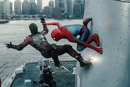 Tom Holland nei panni di Spider-Man nel film Spider-Man Brand New Day di Sony Pictures