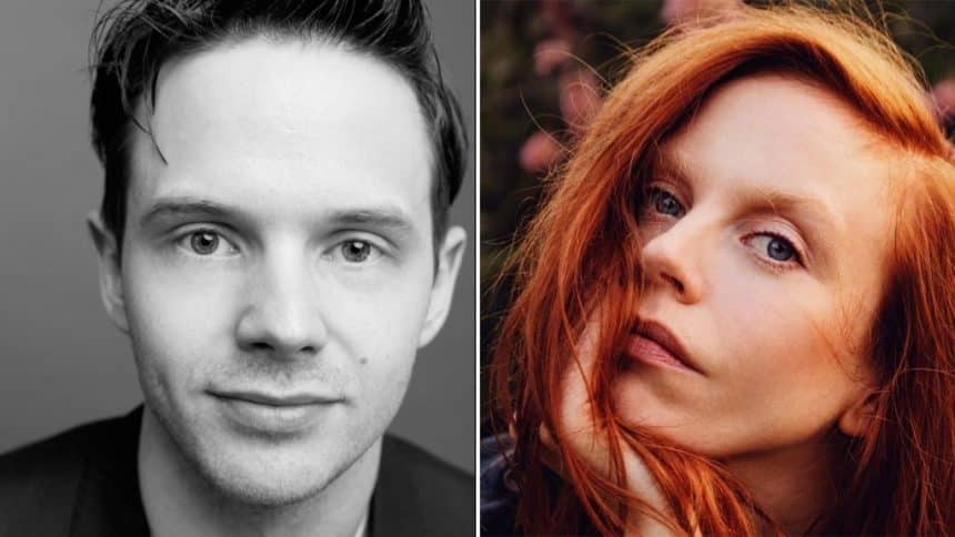 Mark O'Brien e Anneke Sluiters, protagonisti del film di fantascienza Soma di Miklós Keleti