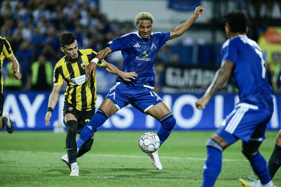 AEK Atene Levski Sofia dove vederla