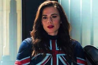 Hayley Atwell nei panni di Peggy Carter e Captain Carter nell'universo cinematografico Marvel
