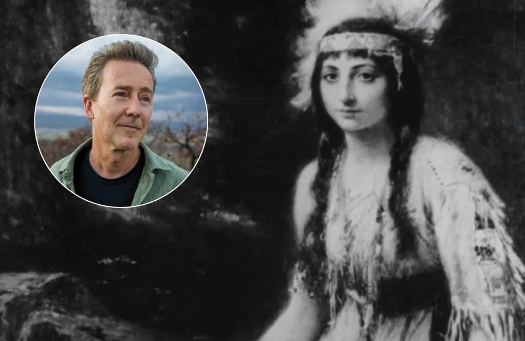 Edward Norton Pocahontas origini