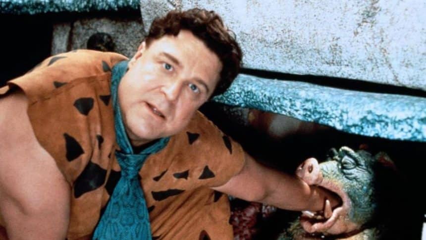 Bamm-Bamm Rubble e i personaggi dei Flintstones, franchise al centro del nuovo progetto live action
