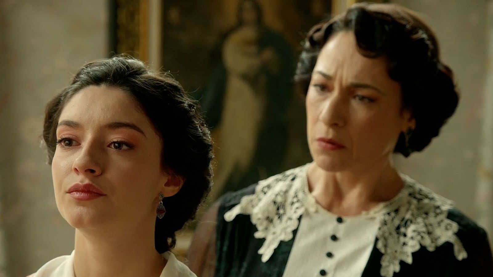 Angela ne la promessa nella storyline con curro e lorenzo