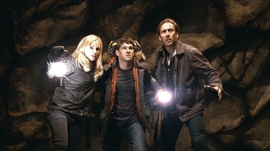 Nicolas Cage nei panni di Ben Gates nella saga National Treasure di Disney