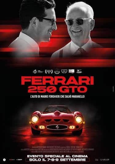 La prossima settimana al cinema Ferrari 250 GTO - L'auto di Mauro Forghieri che salvò Maranello