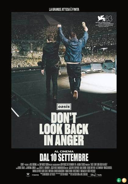 La prossima settimana al cinema Oasis: Don't Look Back In Anger