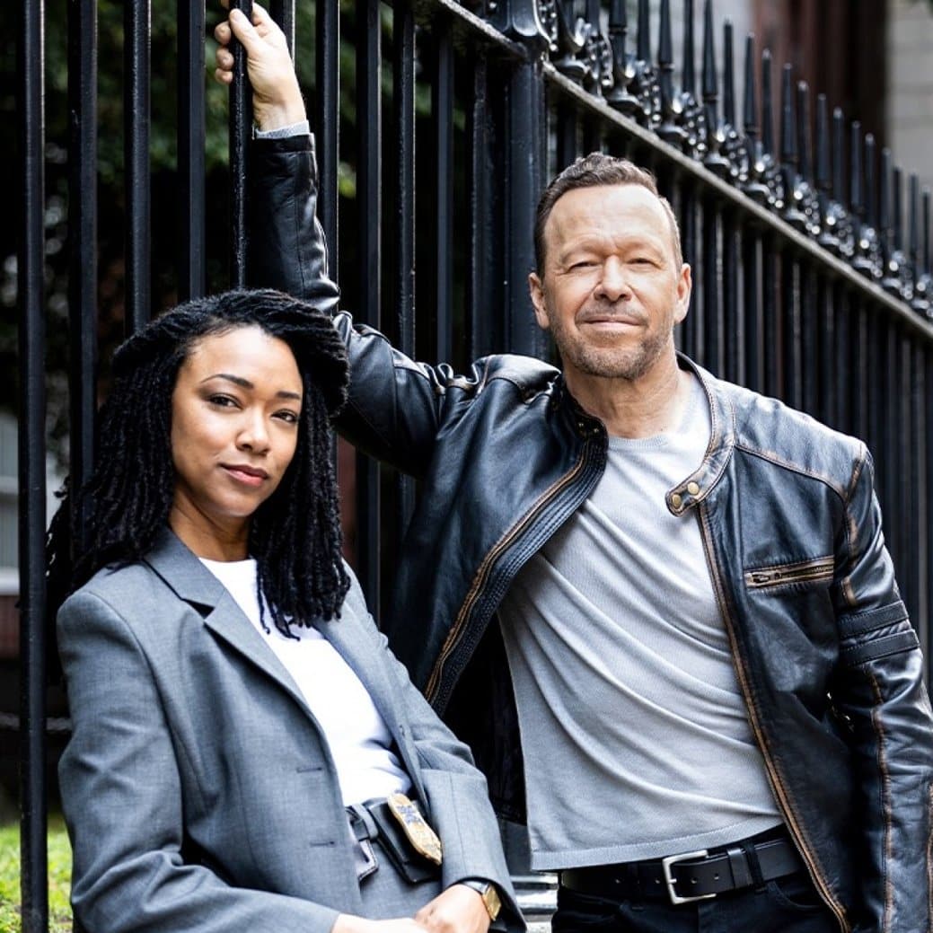 Sonequa martin-green e donnie wahlberg in boston blue