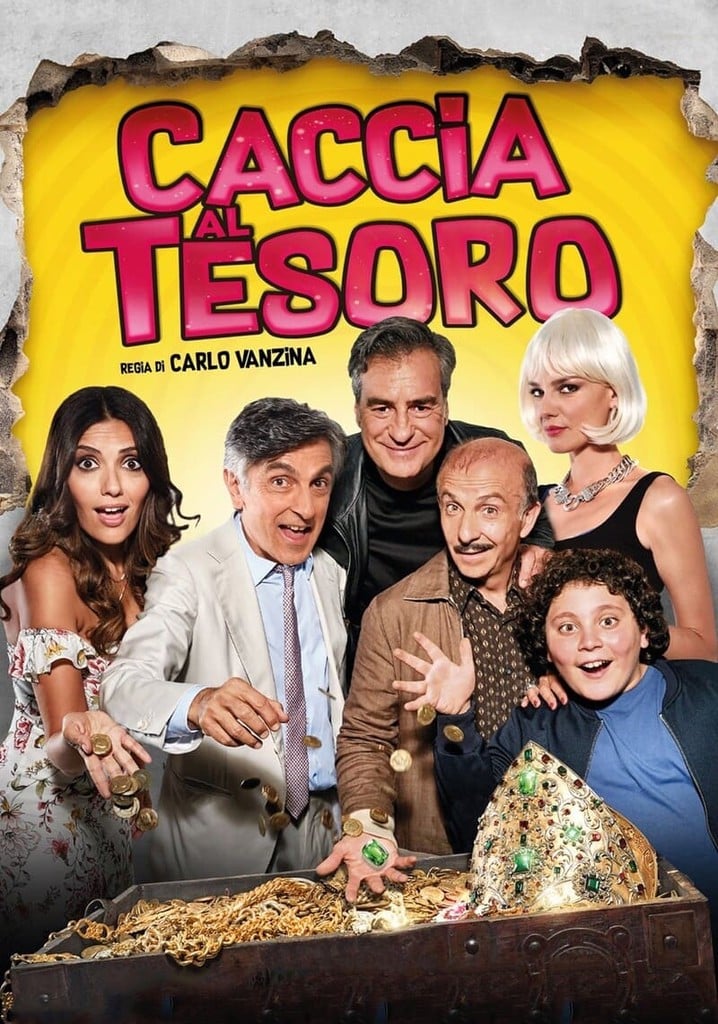 Caccia al tesoro film 2017 locandina