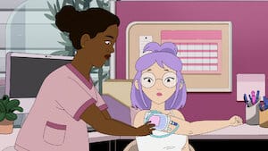 Dang! Su netflix, eunice in una scena della prima stagione