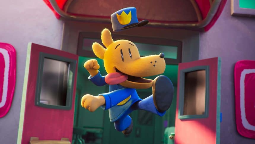 Dog man nel film dreamworks