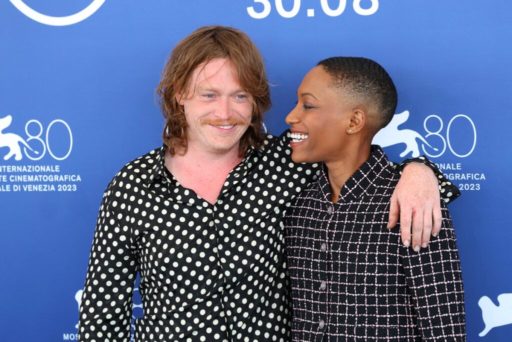 Caleb landry jones e jojo t. Gibbs presentano dogman a venezia