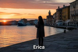 Vanessa Incontrada in Erica – Una detective per caso, fiction girata a Piombino