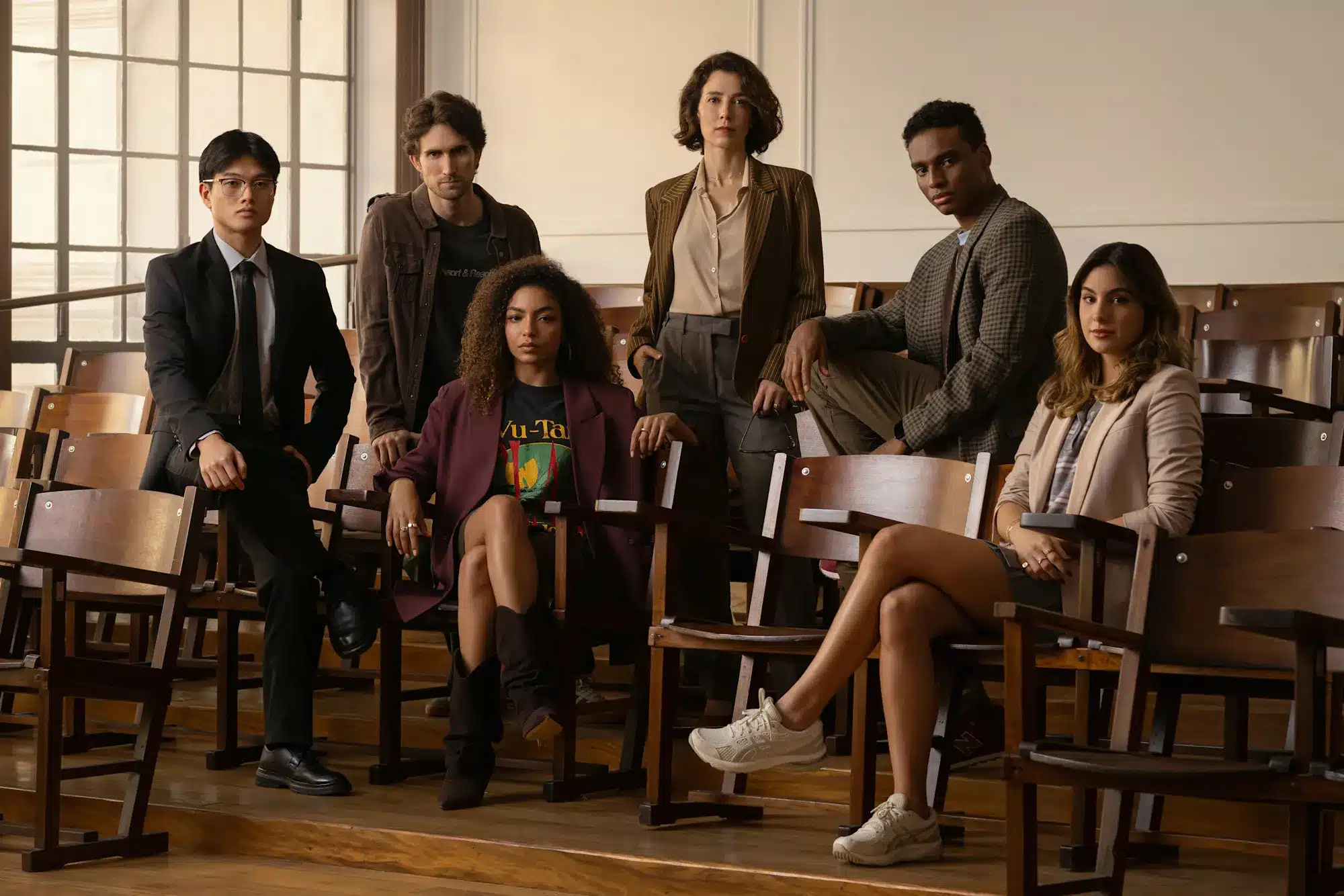 Il cast di habeas corpus nella serie netflix