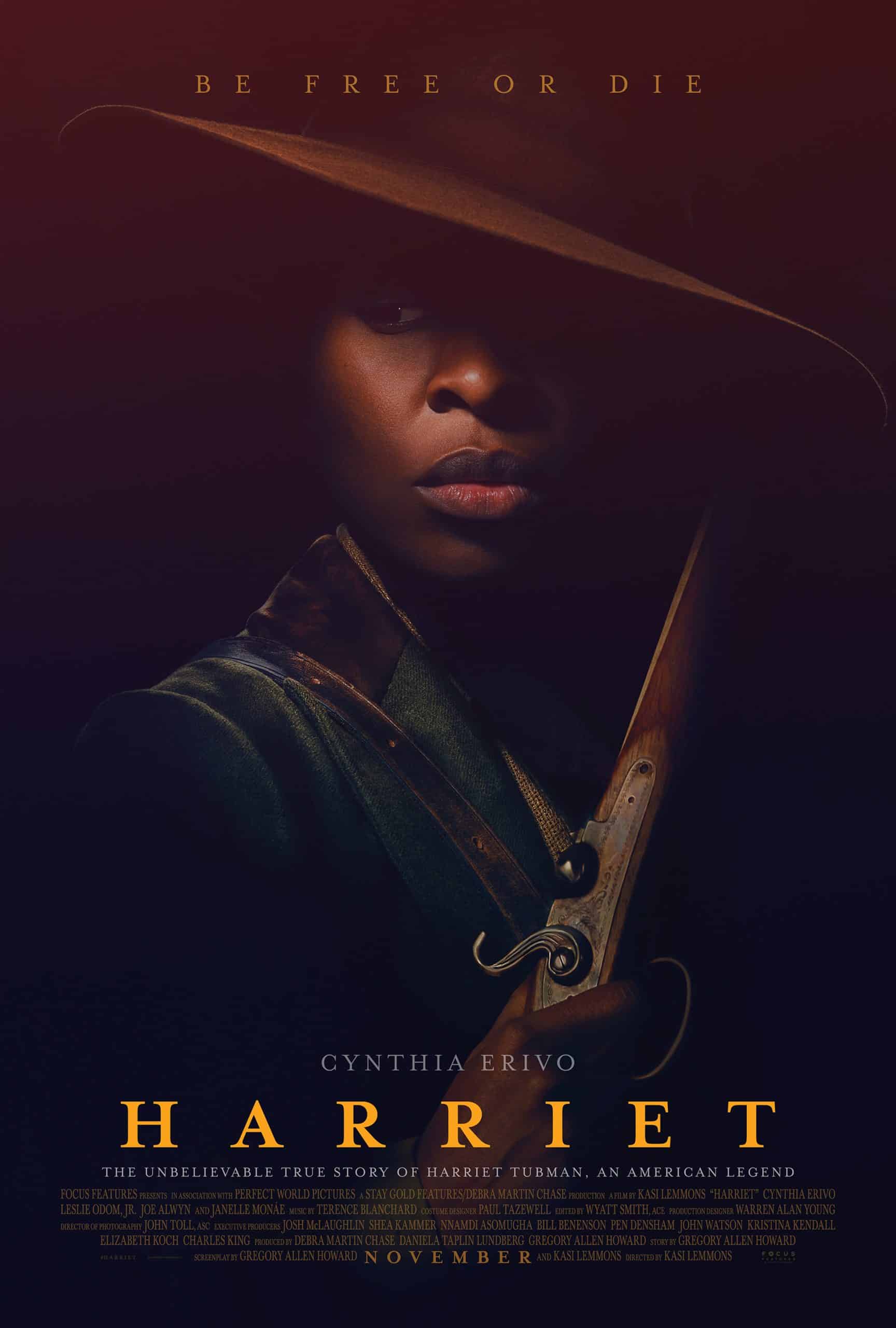 Poster del film harriet con cynthia erivo