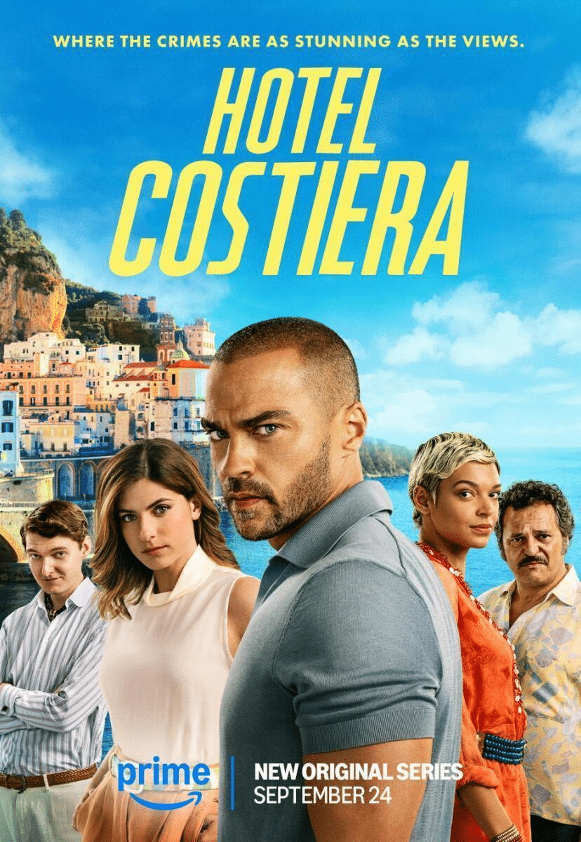 Locandina della serie hotel costiera con jesse williams