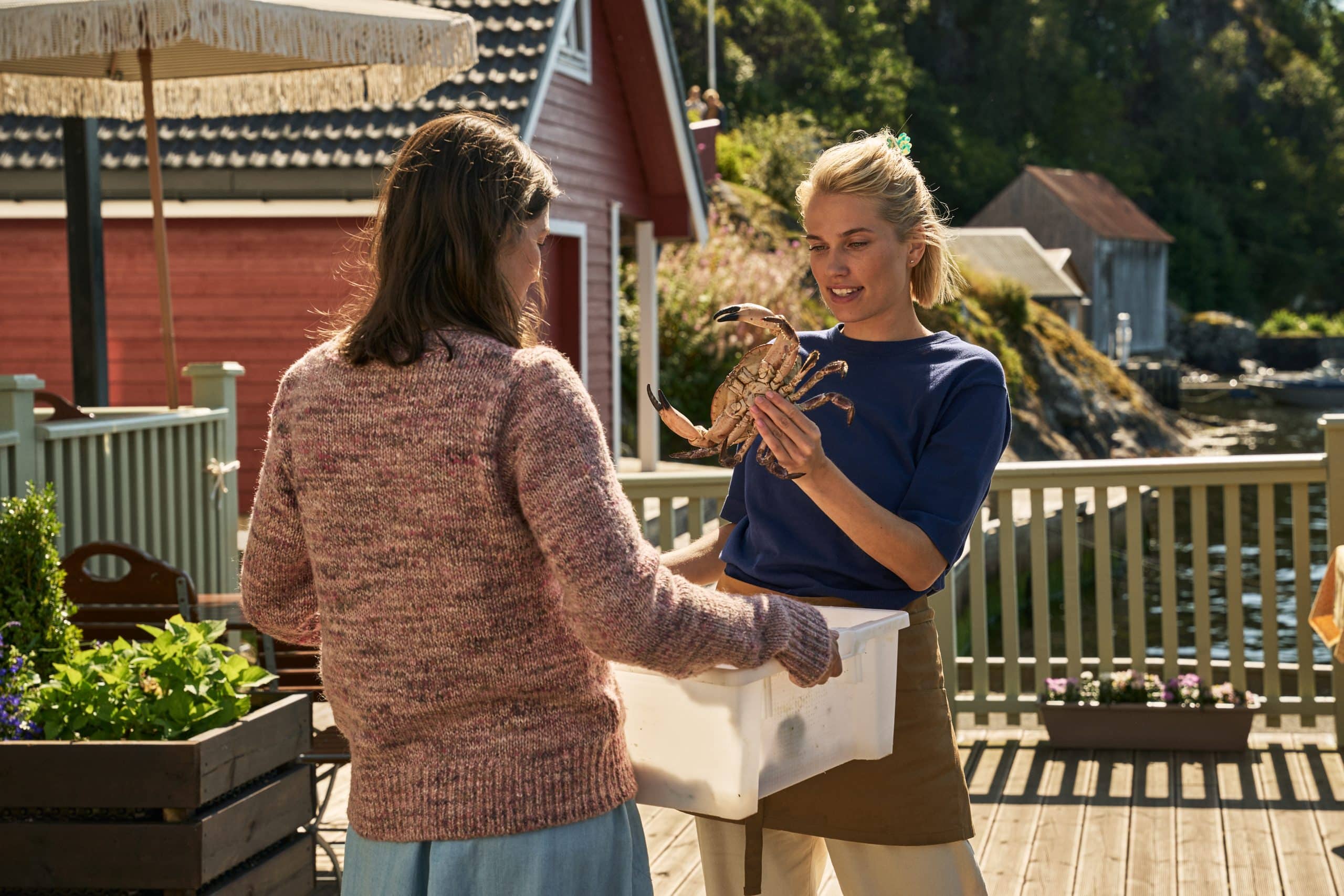 Helene e Maria in La donna senza passato su Netflix